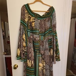 Animal Print Duster